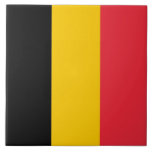 Belgian Flag Tile<br><div class="desc">Enhance your living space with our striking tile featuring the flag of Belgium! Crafted with meticulous attention to detail, this tile is more than just a decorative piece; it's a celebration of Belgian heritage and national pride. The bold design proudly showcases the iconic elements of the Belgian flag, including the...</div>
