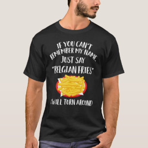 Belgian Fries Apparel  Awesome  Fry Design T-Shirt