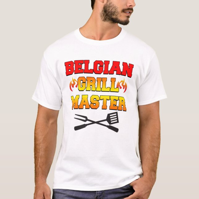 Belgian Grill Master T-Shirt (Front)