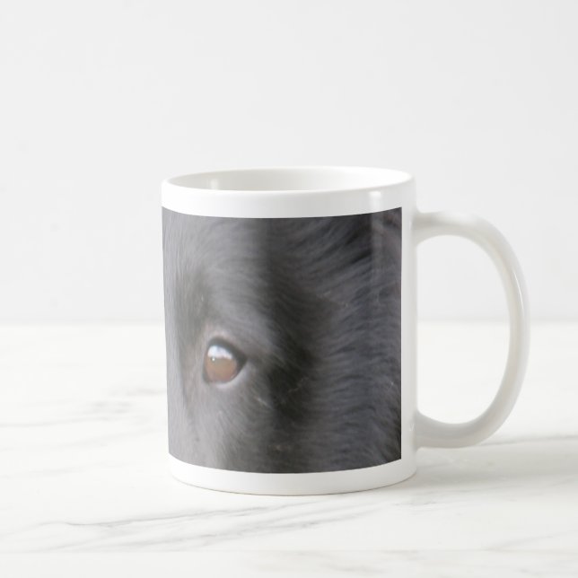 Belgian_Groenendael eyes.png Coffee Mug (Right)