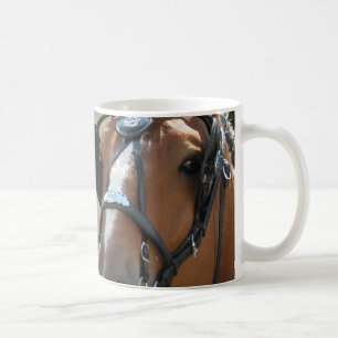 Belgian in harness mug