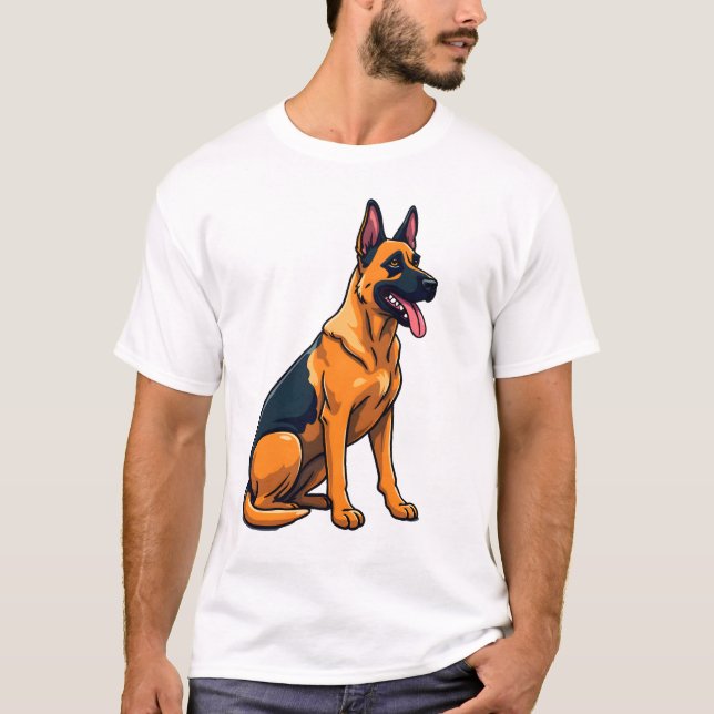 Belgian Malinois (1) T-Shirt (Front)