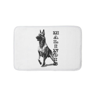 Belgian Malinois are the Best  Bath Mat