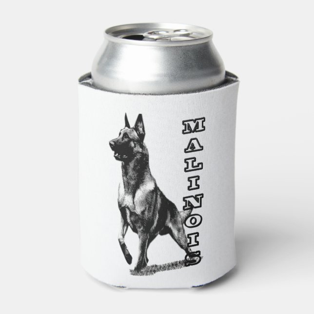 Belgian Malinois are the Best  Can Cooler (Can Front)