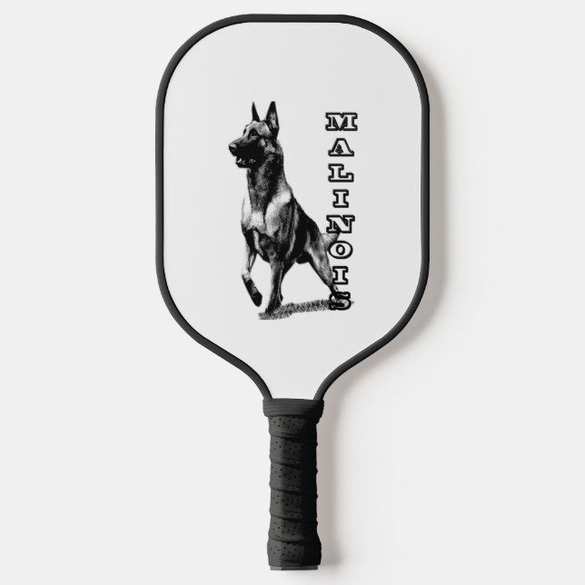 Belgian Malinois are the Best  Pickleball Paddle (Front)