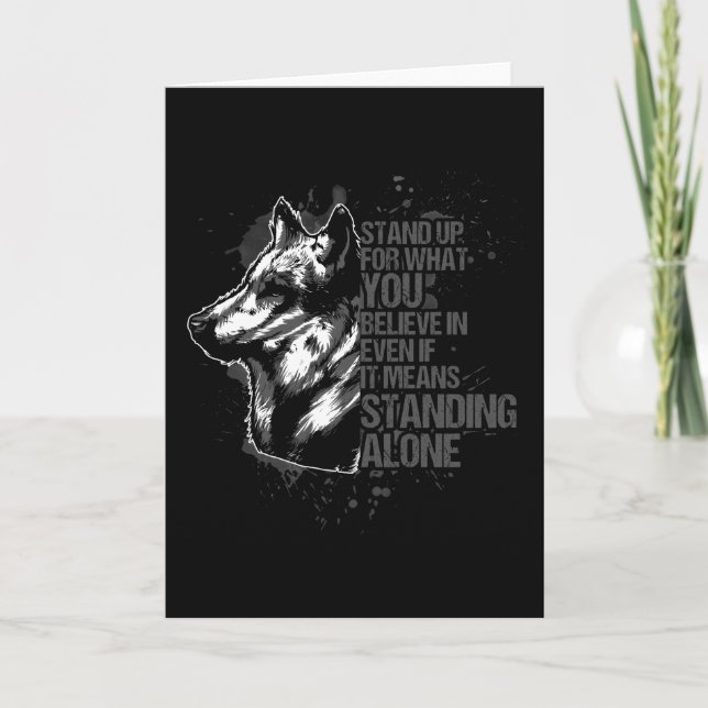 Belgian Malinois - Belgian Shepherd Dog Card (Front)