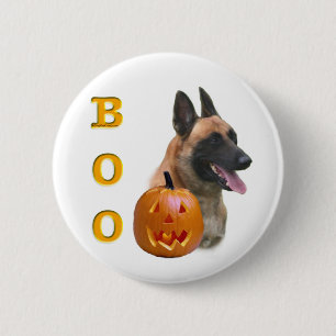 Belgian Malinois Boo 6 Cm Round Badge