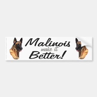 Belgian Malinois bumper sticker