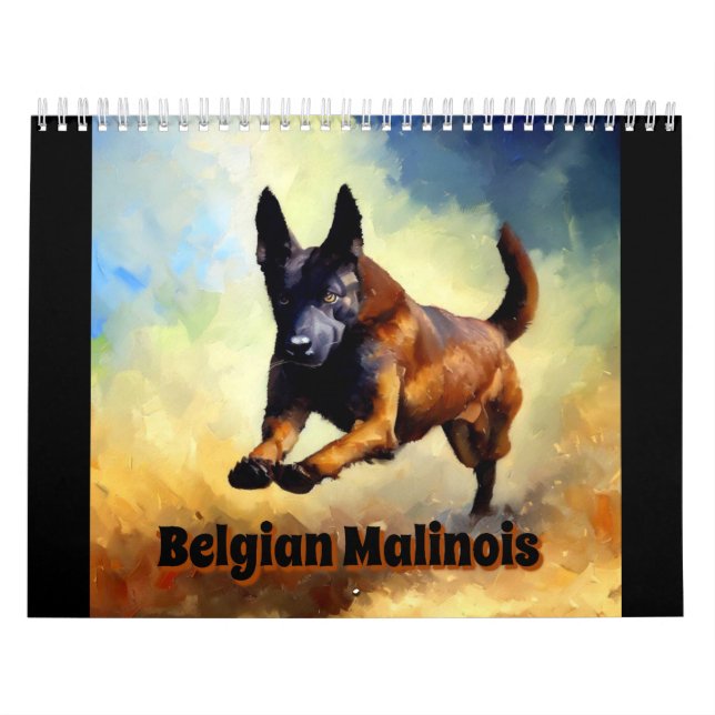 Belgian Malinois  Calendar (Cover)