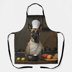 Belgian Malinois Chef Cooking Apron