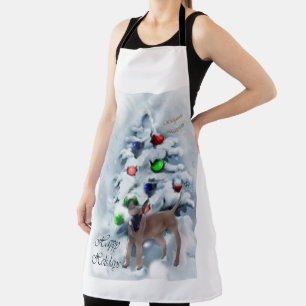Belgian Malinois Christmas Apron