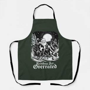 Belgian Malinois Christmas Reindeer are Overrated Apron