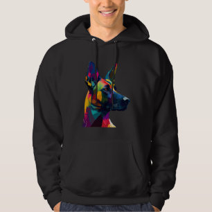 Belgian Malinois  Colorful Pop Belgian Malinois Hoodie
