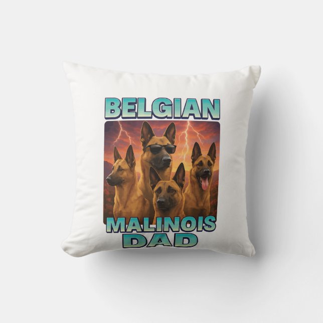 Belgian Malinois Cushion (Front)