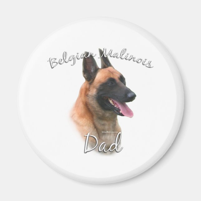 Belgian Malinois Dad 2 Magnet (Front)