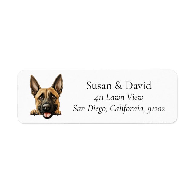 Belgian Malinois Dog Breed Pet Lovers (Front)