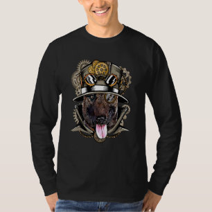 Belgian Malinois Dog Mediaeval Victorian Gothic St T-Shirt