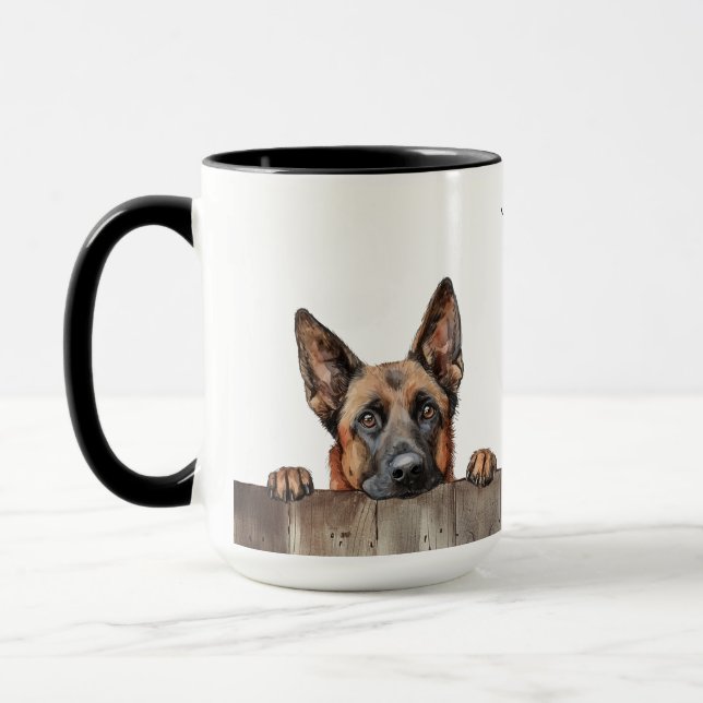 Belgian Malinois Dog Mug (Left)