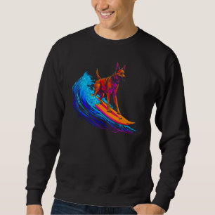 Belgian Malinois Dog Surf Sweatshirt