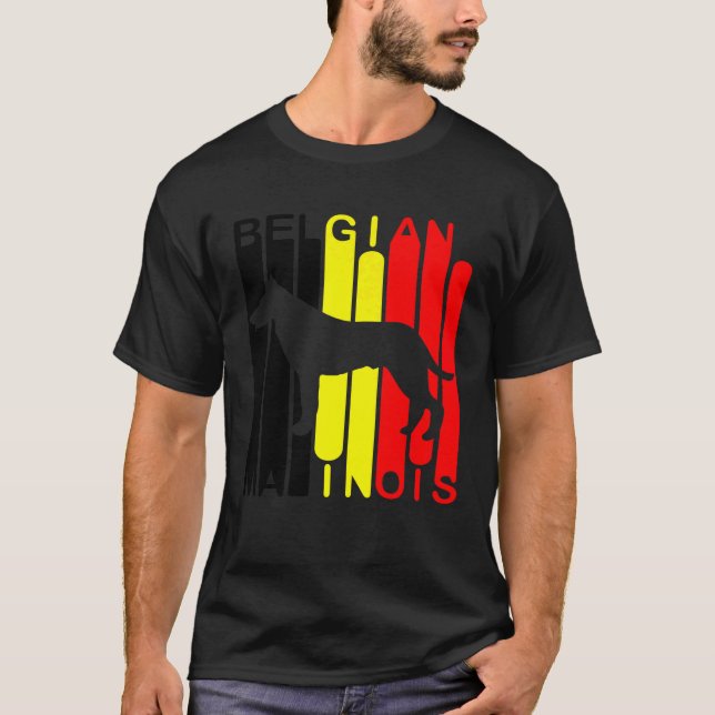 Belgian Malinois Dog    T-Shirt (Front)