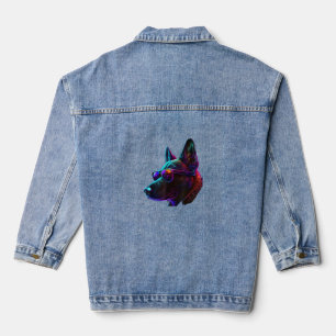 Belgian Malinois Dogs Belgian Malinoiss Denim Jacket