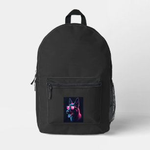 Belgian Malinois Dogs Belgian Malinoiss T-Shirt Printed Backpack