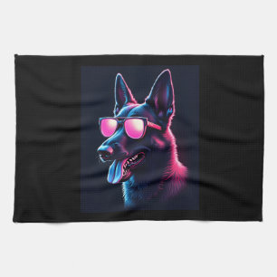 Belgian Malinois Dogs Belgian Malinoiss T-Shirt Tea Towel