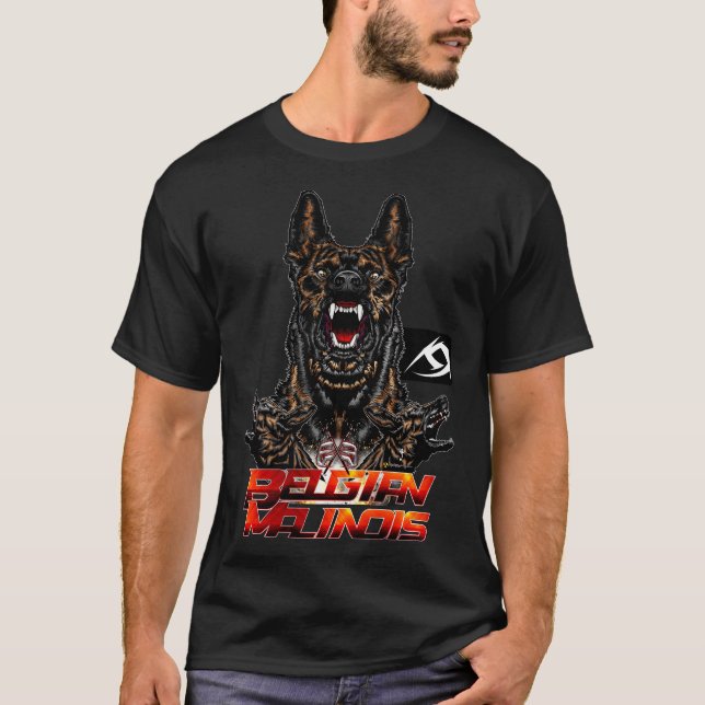 Belgian Malinois Elite K9 T-Shirt (Front)