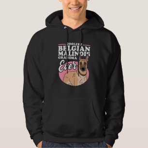 Belgian Malinois Grandma Dog Owner Malinois 1 Hoodie
