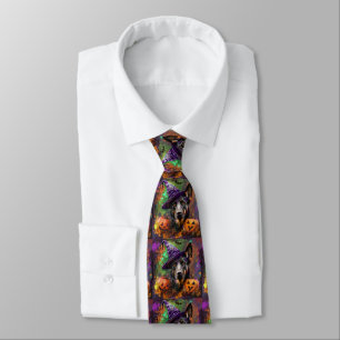 Belgian Malinois Halloween Tie