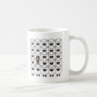 Belgian Malinois in the Sheep Coffee Mug