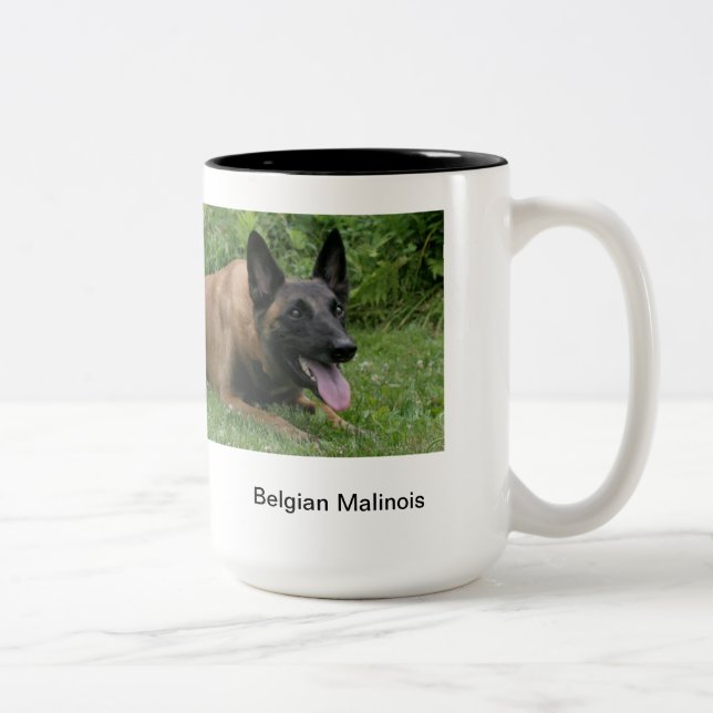 Belgian Malinois mug (Right)