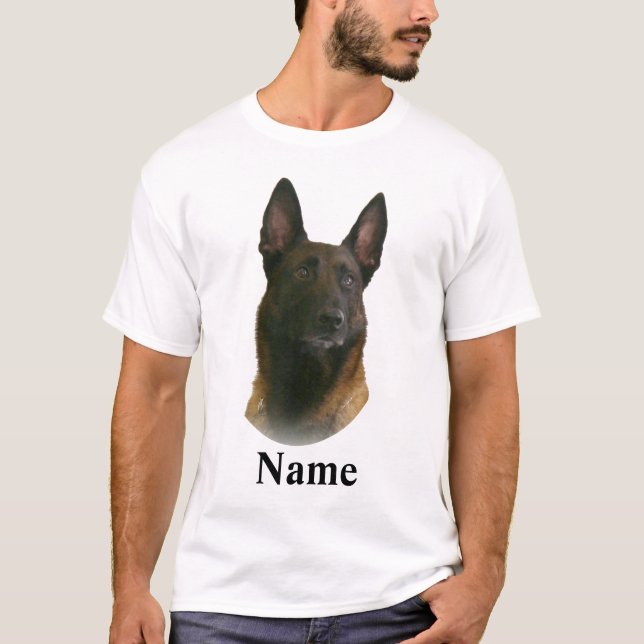 Belgian Malinois name T-Shirt (Front)