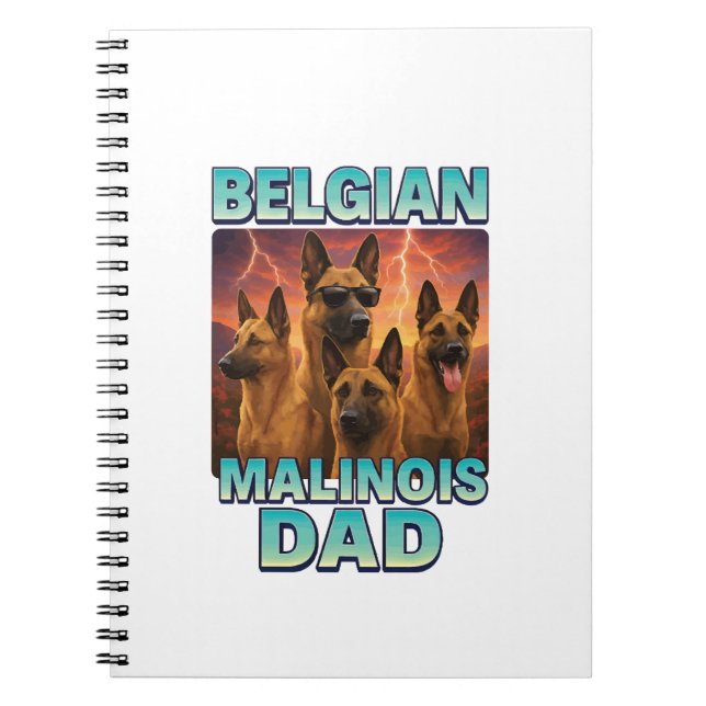 Belgian Malinois Notebook (Front)