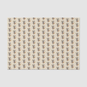 Belgian Malinois Painting - Cute Original Dog Art Tissue Paper