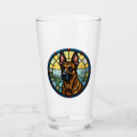 Belgian Malinois Stained Glass Style Illustration<br><div class="desc">Belgian Malinois Beautiful Stained Glass Style Illustration</div>