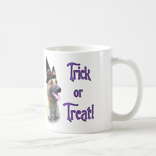 Belgian Malinois Trick Coffee Mug (Right)