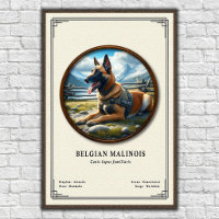 Belgian Malinois Zoology Series