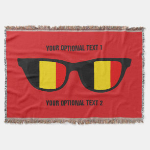 Belgian Shades custom throw blanket
