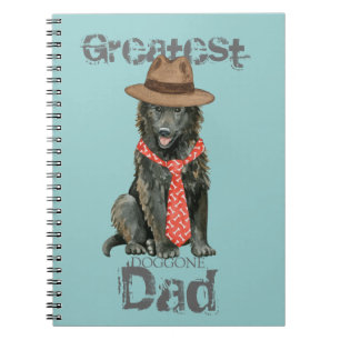 Belgian Sheepdog Dad Notebook