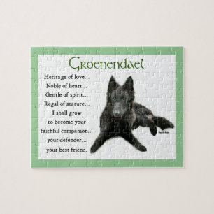 Belgian Sheepdog Heritage of Love Jigsaw Puzzle