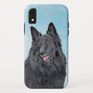 Belgian Sheepdog Painting - Cute Original Dog Art Case-Mate iPhone Case