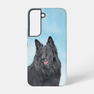 Belgian Sheepdog Painting - Cute Original Dog Art Samsung Galaxy Case