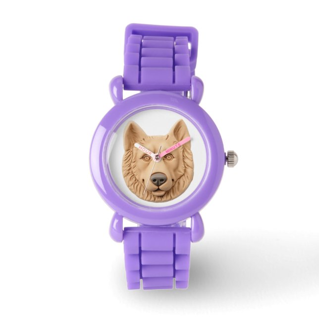 Belgian Shepherd Dog 3D Inspired Watch (Front)