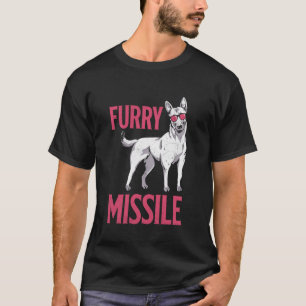 Belgian Shepherd FURRY MISSLE Malinois Dog Owner T-Shirt