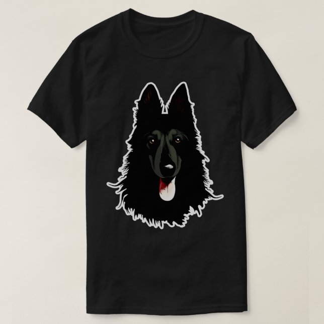 Belgian Shepherd Groenendael 1 T-Shirt (Design Front)