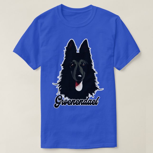 Belgian Shepherd Groenendael T-Shirt (Design Front)