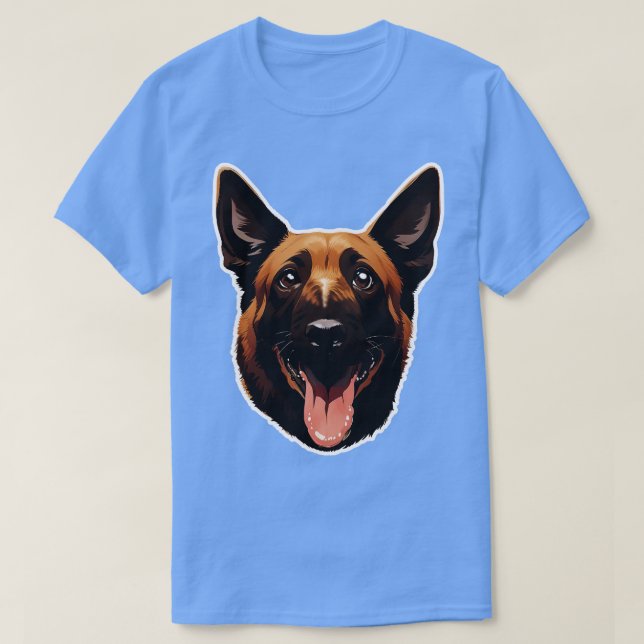belgian shepherd malinois 1 T-Shirt (Design Front)
