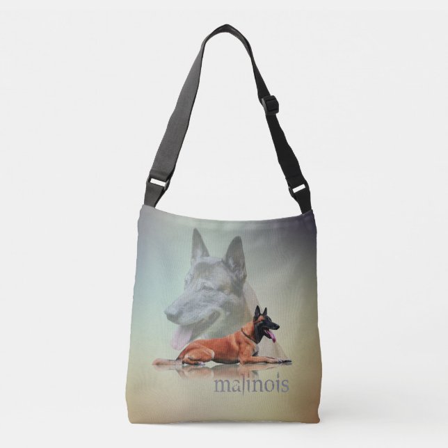 Belgian shepherd - Malinois Crossbody Bag (Front)