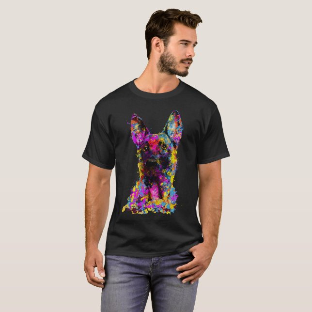 Belgian shepherd - Malinois T-Shirt (Front Full)